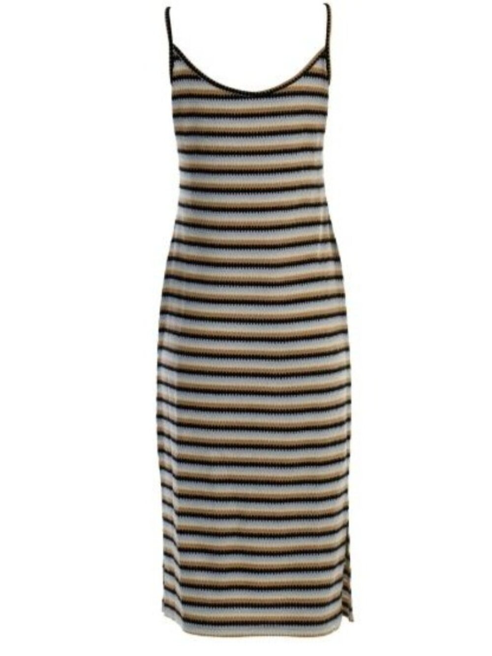 Rip Curl Bobbi Striped Midi Dress MEDIUM - Picture 3 of 10